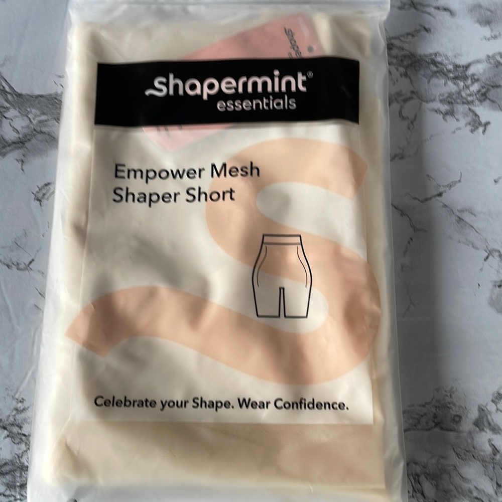 Shapermint Empower Mesh Shaper Short